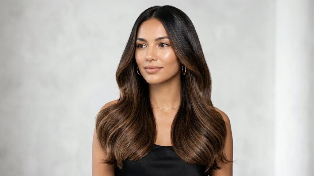 Chocolate Brown Balayage the Soft Art of Light and Warmth in Every Strand 2027