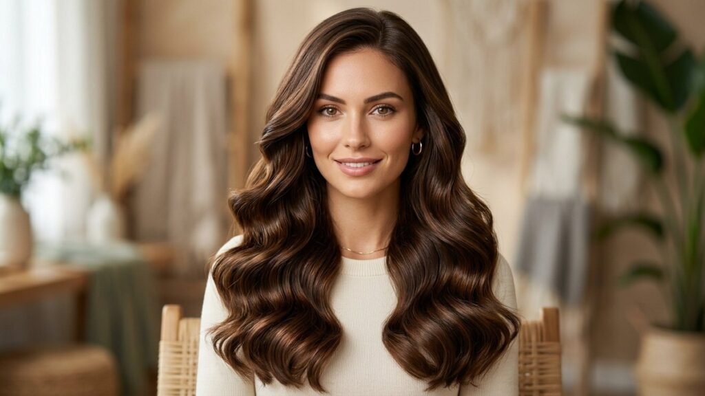 Glossy Chocolate Brown Hair the Soft Shimmer That Makes You Glow 2027