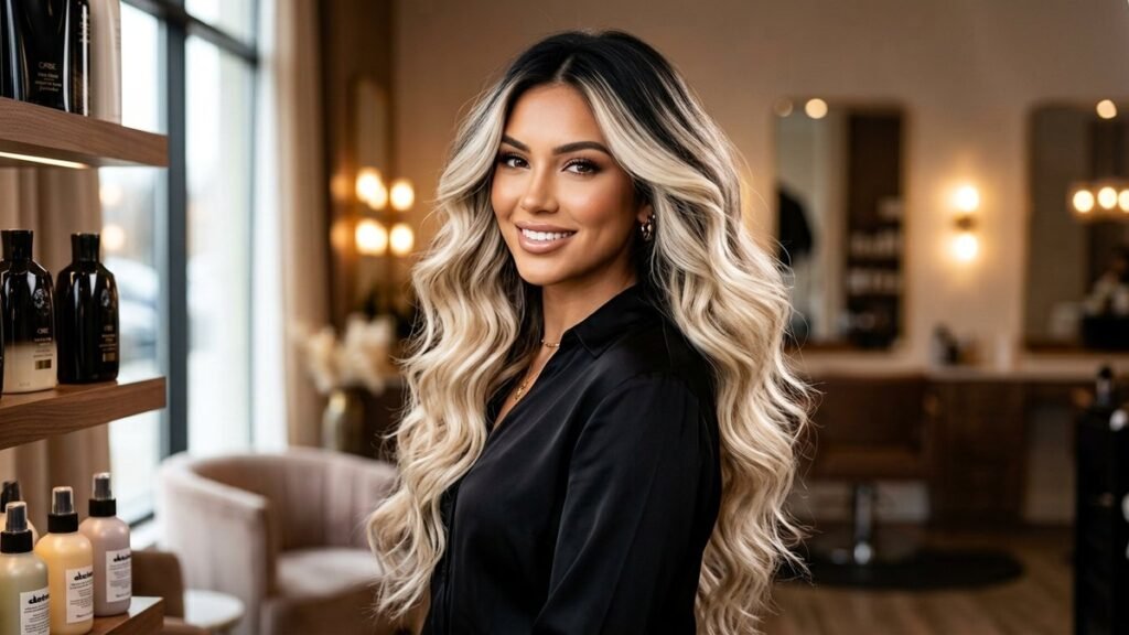 High Contrast Balayage and Bold Dark to Blonde Transformations Embracing Your Fearless Elegance and Majestic Radiance in 2026